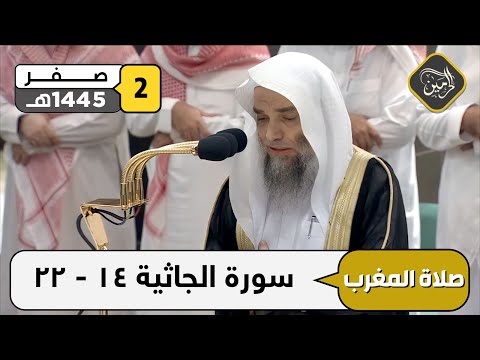 صلاة المغرب للشيخ فيصل غزاوي 2 صفر 1445هـ
