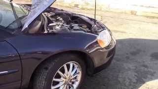 2003 Chrysler Sebring Ltd Convertible Blue for sale