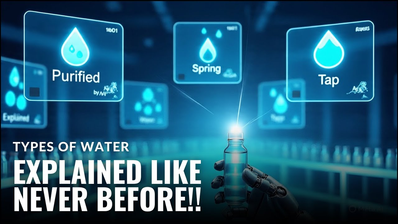 Типы воды – объяснены так, как никогда раньше!