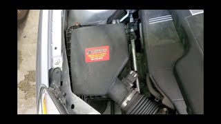HOW TO REPLACE THE ENGINE AIR FILTER ON A 2008 SATURN AURA