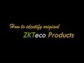 HOW to identify ORIGINAL F18 and Other ZKTeco Products ?!!! Part-1