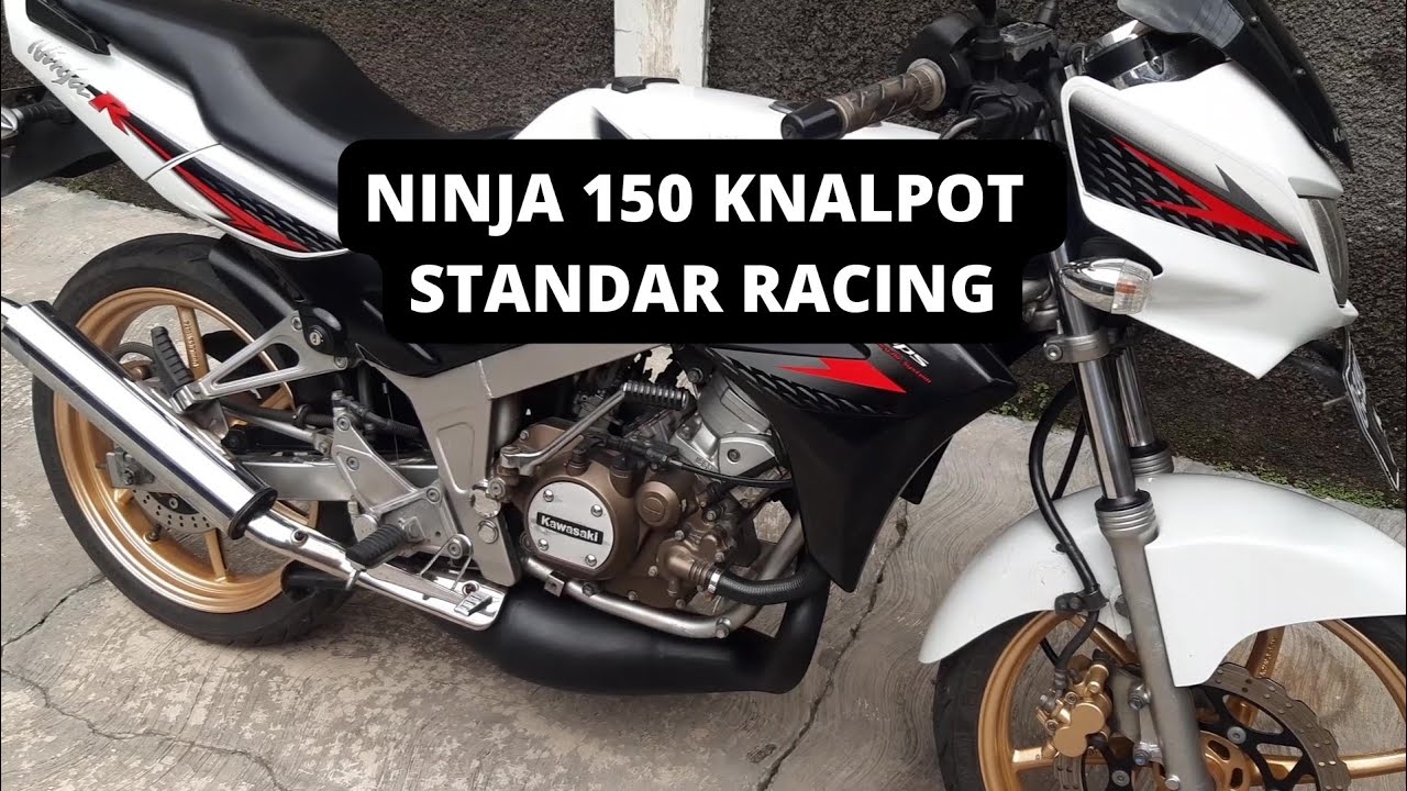 BAHAS KNALPOT STANDAR RACING NINJA R