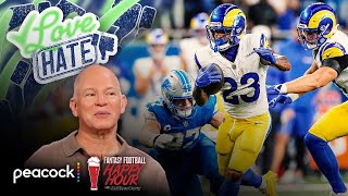 Kyren Williams, Isiah Pacheco on Week 2 RB Love list | Fantasy Football Happy Hour | NFL on NBC