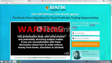 Bank Tracker Bot Review - Legit or a Scam?