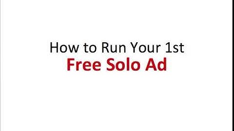 How to Get Solo Ad Traffic for Free