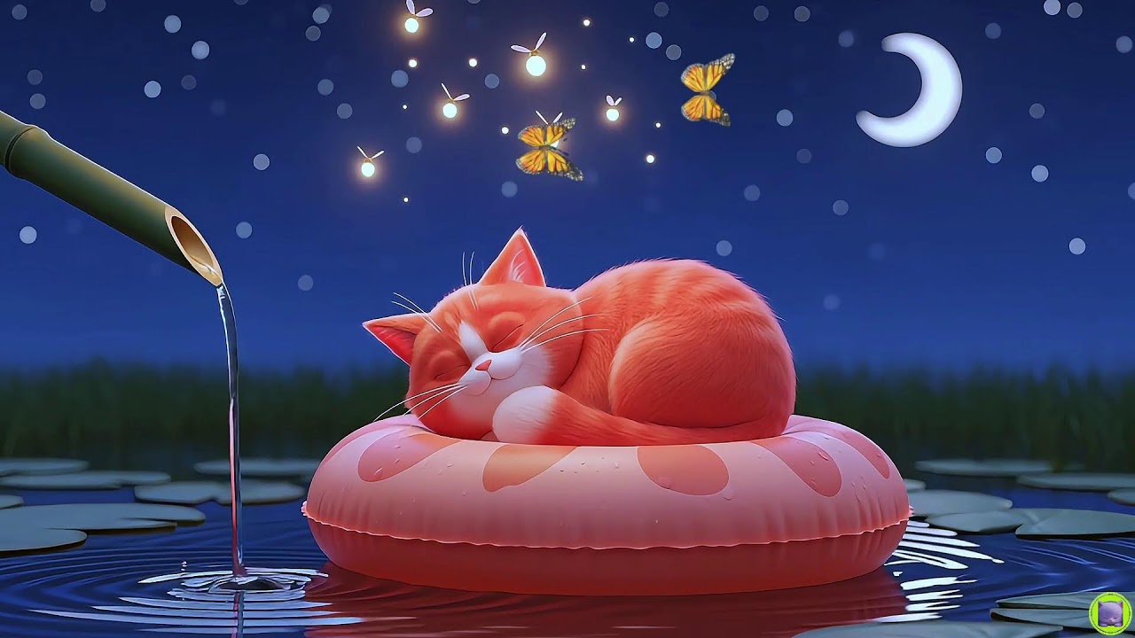 Peaceful Cat Music with Soft Piano for Calm and Sleep