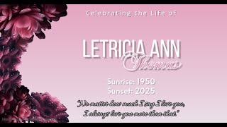 Celebration of Life for Sister Letricia Ann Thomas