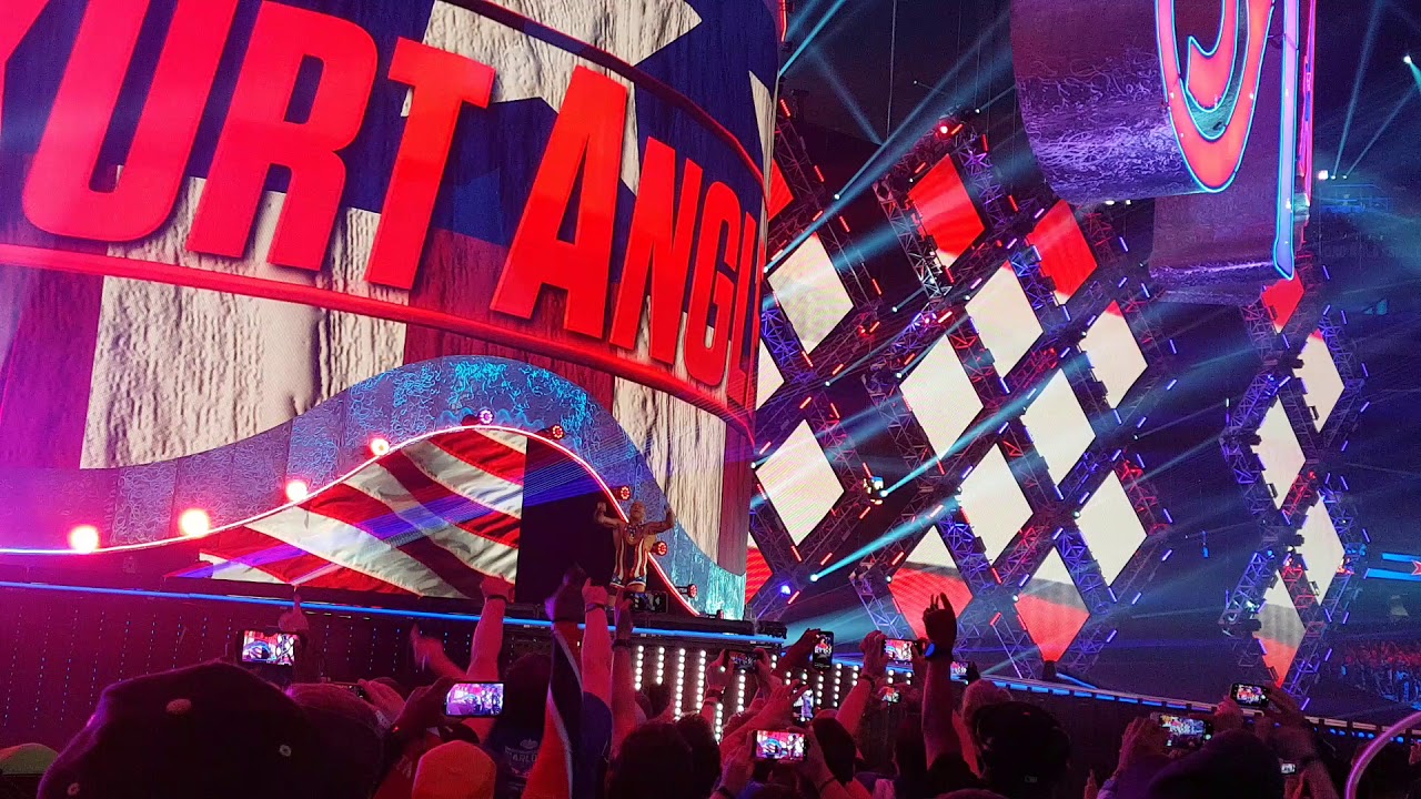 Kurt Angle Wrestlemania 34 Entrance