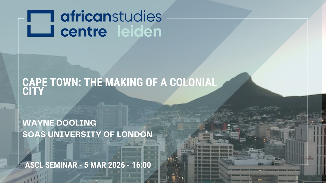 Cape Town: The Making of a Colonial City