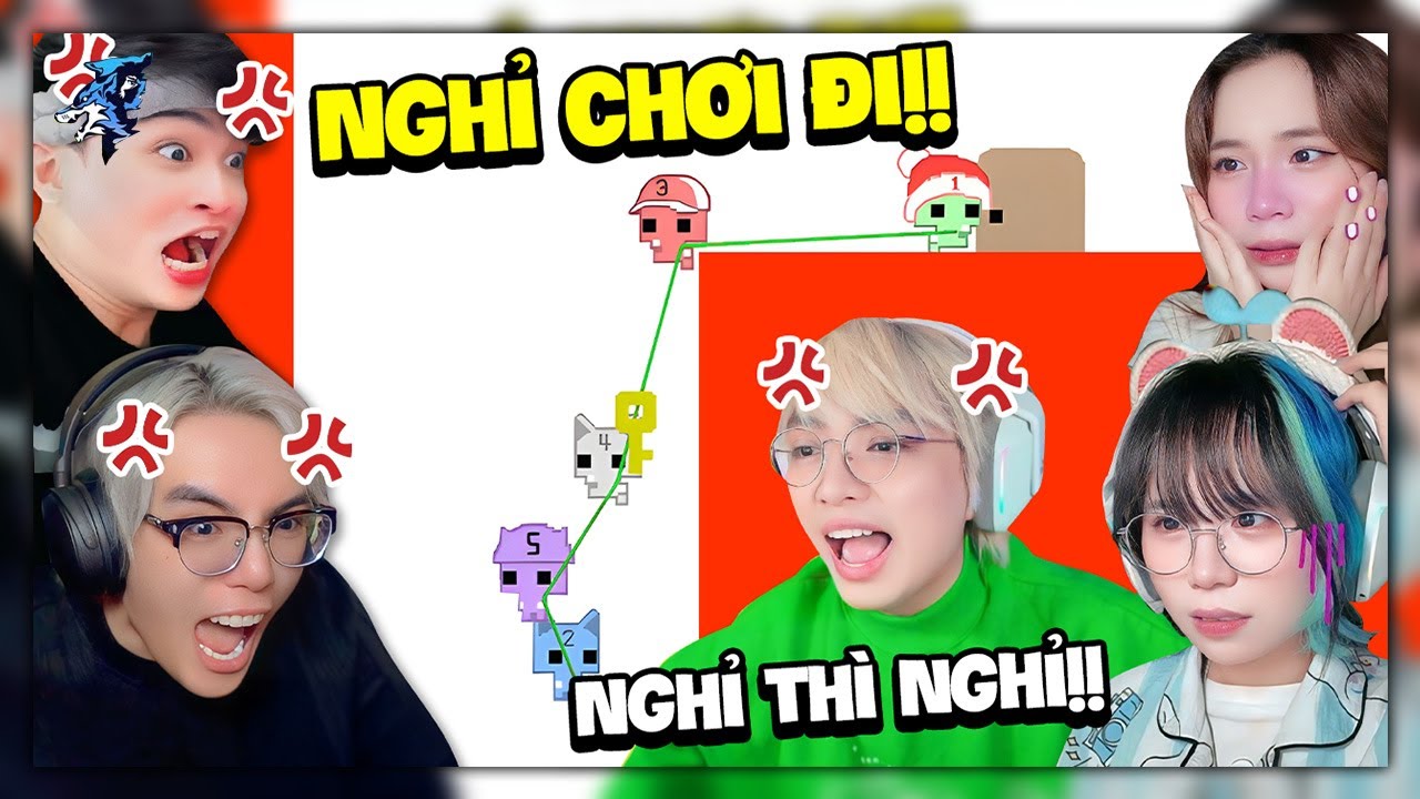 Siro Và Phong Cận Suýt Nghỉ Chơi Vì Sammy, Simmy, Kairon !!! Hello Team Tan Rã Vì Pico Park