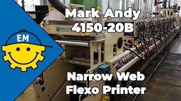Mark Andy 4150-20B | Narrow web flexo printer