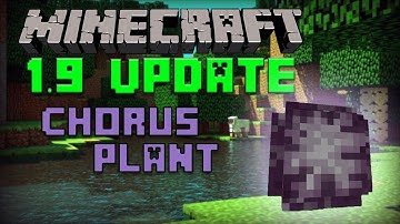 Minecraft 1.9 Update Features -  Chorus Plant (1.9 15w31a Snapshot)
