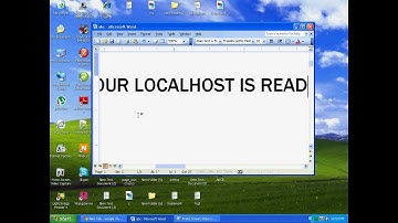 install wampserver and setup localhost