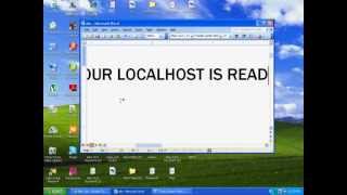 install wampserver and setup localhost