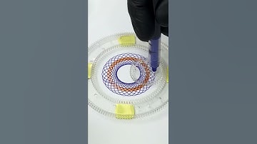Spirograph ASMR: Watch the Magic Unfold in Mesmerizing Patterns #art #asmr #spirograph #shorts #2025