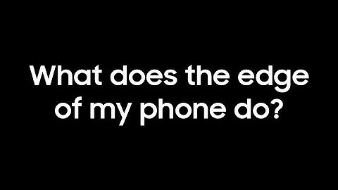 Galaxy S7: Edges