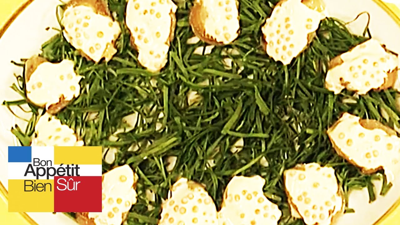 Cressonnette d’huître aux œufs de truite [Recette]