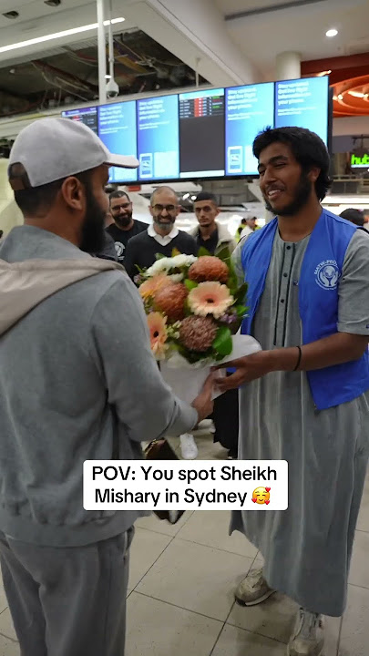 @alafasy Sheikh Mishary is in Sydney ​⁠