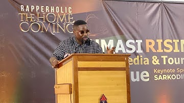 😳Sarkodie Drops Shocking Truth: I will choose Music Over Real Estate in terms of Revenue|| @ Kumasi