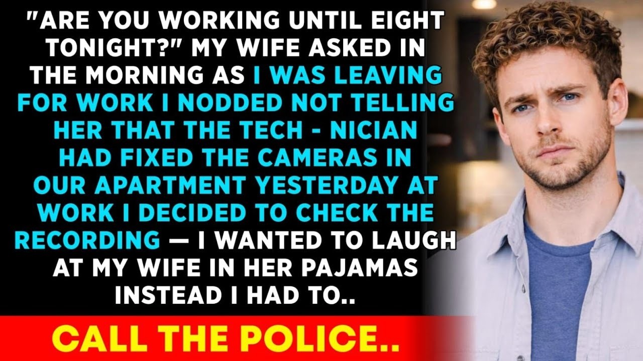 I Didn't Tell My WIFE That The Repairman Fix The Cameras In Our Home, When I Check The Recording..