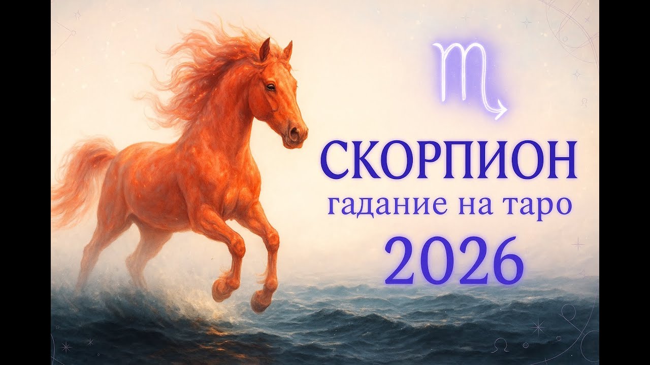 Таро расклад для СКОРПИОНОВ на 2026 год