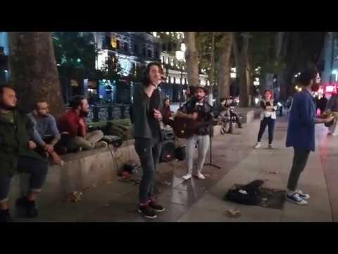 ქუჩის მუსიკოსები რუსთაველზე (სრული ჩანაწერი) | AMAZING Street Musicians In Tbilisi (Georgia)