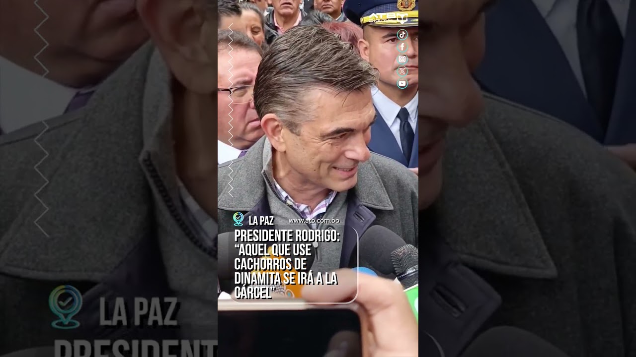 Presidente Rodrigo: “Aquel que use cachorros de dinamita se irá a la cárcel”
