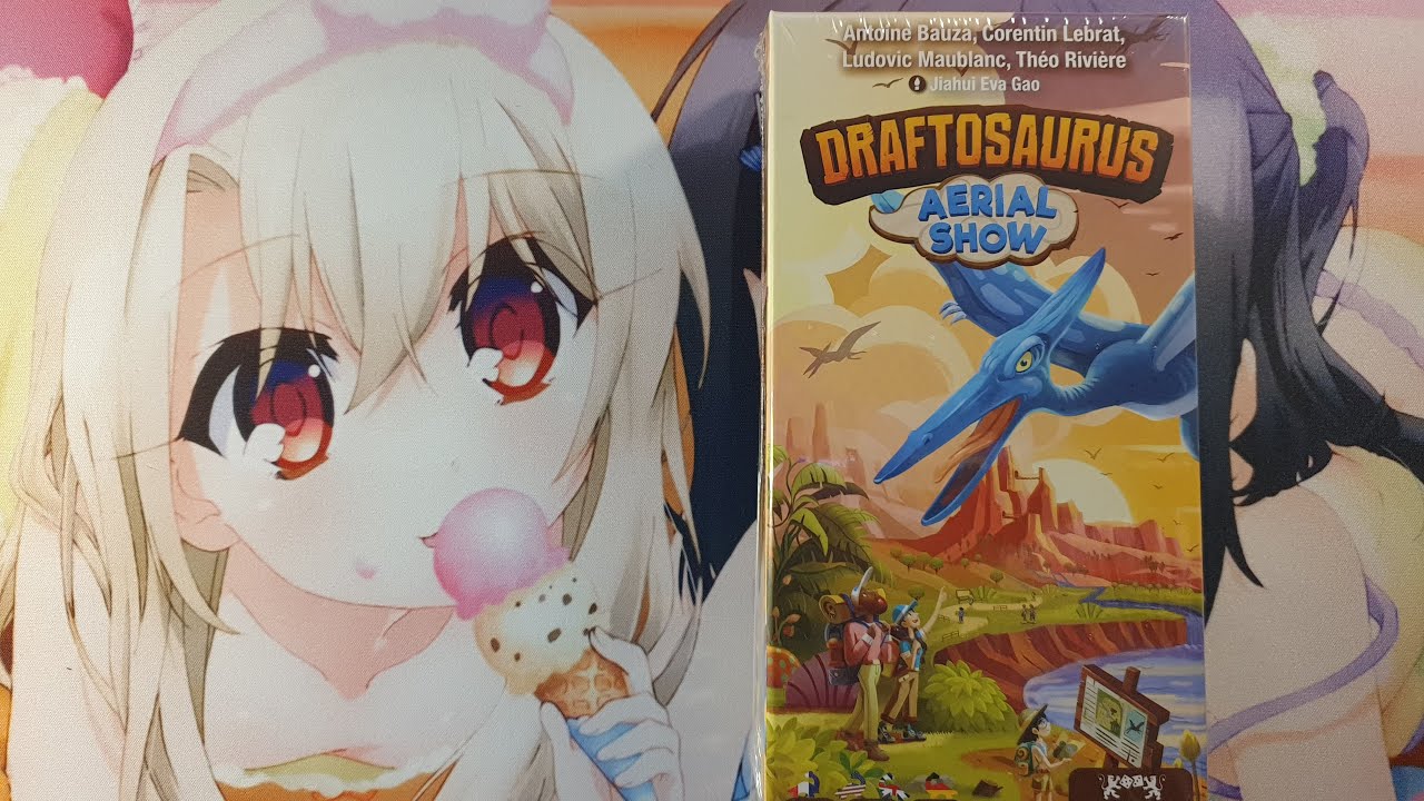 Unboxing Brettspiel - Draftosaurus Aerial Show Erweiterung - DoffazukisDeckbauDungeon