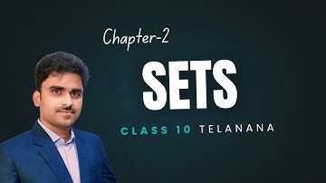 10th class maths 2nd chapter in telugu || Sets in telugu || mathstech by Mahesh Tippana.