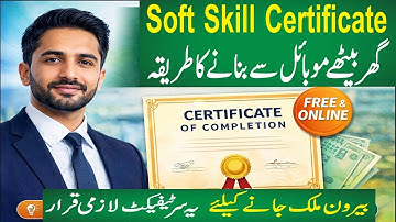 Soft Skills Training Certificate   How to Get It   Soft Skill Certificate Kaisy Banwayein