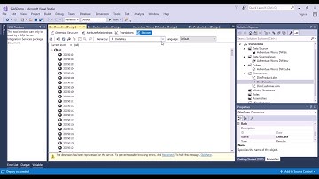 SSAS - Dimension and Hierarchy -Date Dimension