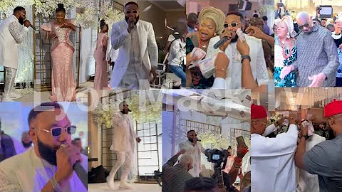 Money Rain On Kcee As He Performed Cultural Praise For Igbo Billionaires At  wedding Party