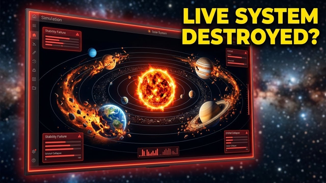 Cell Destroy Solar System This Simulation Might Destroy The Entire Solar System (LIVE) - YouTube