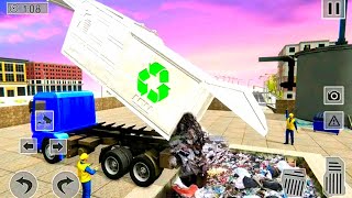 game truk sampah - city garbage simulator: real trash truck driving games screenshot 2