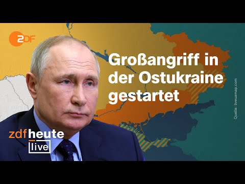 Ukraine: Scholz kündigt keine neuen Waffenlieferungen der Bundeswehr an | ZDFheute live