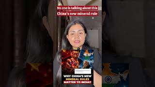 China new mineral rule #stockmarket #china #india #minerals #globalmarket #goldprice