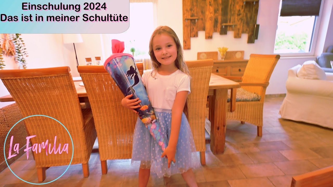Kipi´s Einschulung, Das war alles in ihre Schultüte🎉. Mein Baby wird groß🥹. Familien Vlog