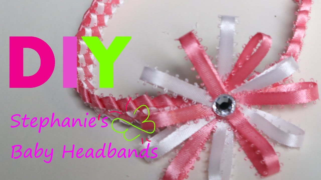 DIY Baby Headband Tutorial YouTube