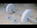 How to Make Dumbbells at Home