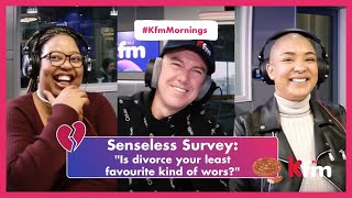 Senseless Survey: "Is divorce your least favourite kind of wors?"