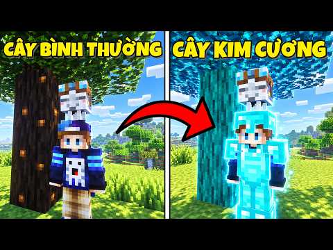Minecraft But...I Can Upgrade CROPS !! (CROPS = VIP LOOT ?)