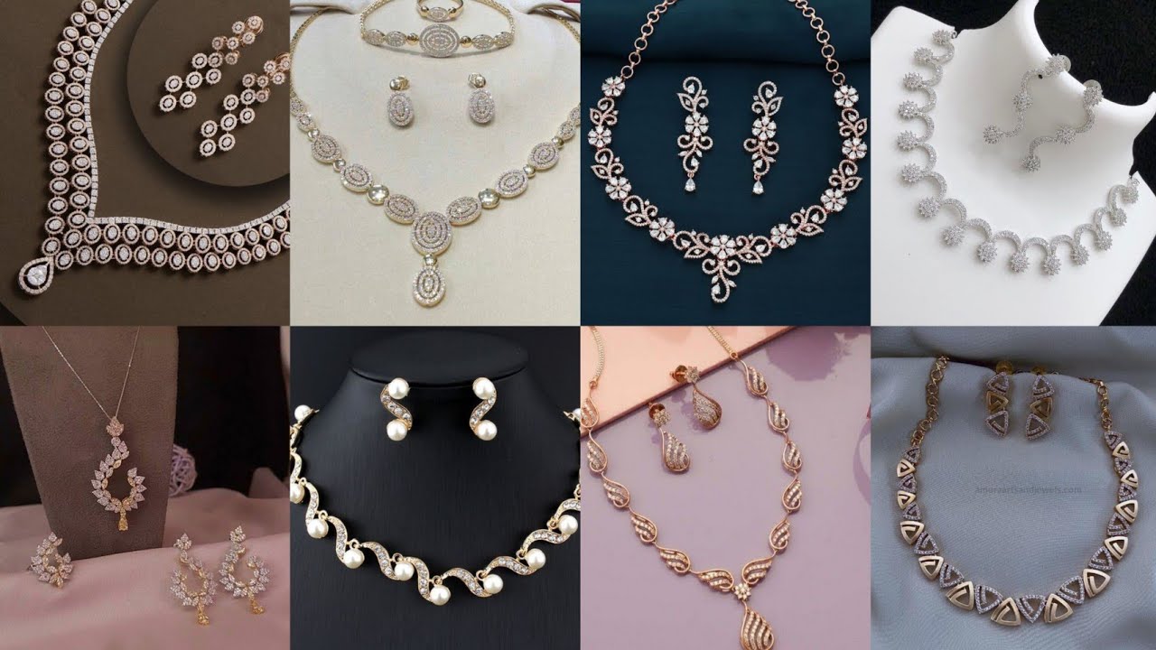 MUST-SEE!🤩 Delicate New Diamond Necklace Set | Luxury Jewelry