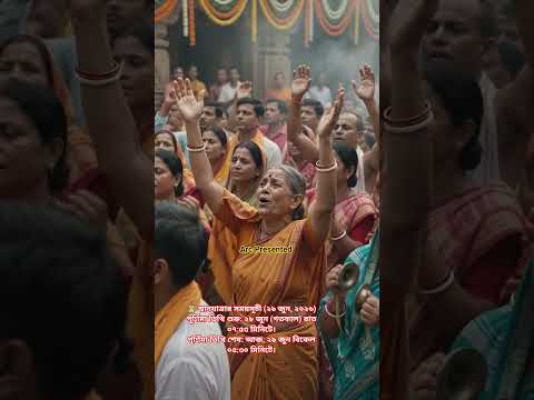 ​🥥 "স্নানযাত্রায় অংশ নিলে কাটবে সকল পাপ! আজ জগন্নাথ দেবের  অমোঘ কৃপা আপনার বর্ষিত হোক#maa #shorts