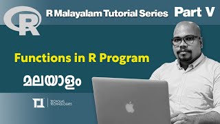 Part 5: Functions in R | R Malayalam Tutorial Series
