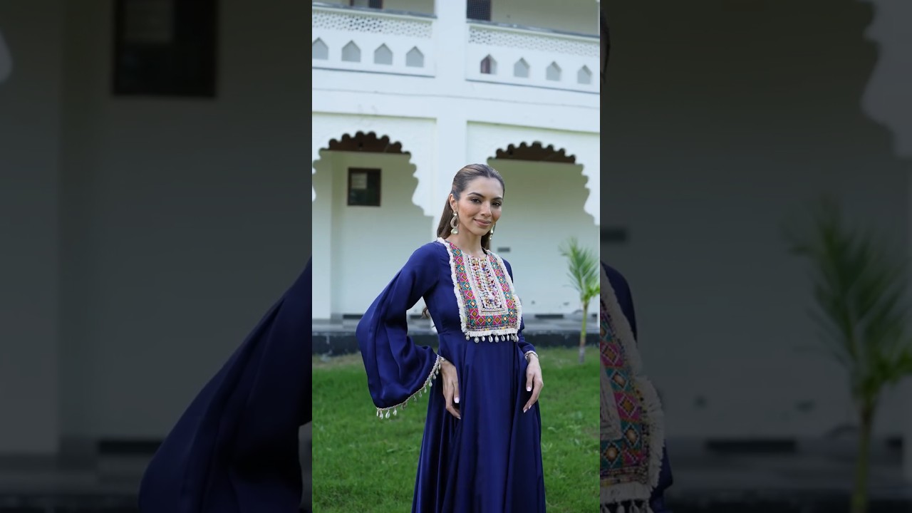 Easy. Airy. Elegant.This new kaftan is your go-to for chic summer dressing 🌸