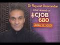 Dr Raywat Deonandan interviewed on CJOB radio re: opening the economy post-COVID19, April 22, 2020
