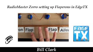 RadioMaster Zorro setting up Flaperons in EdgeTX