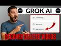 How to Recover Deleted Videos on Grok Ai (2026)