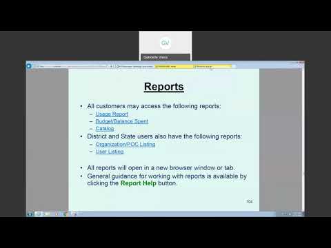 How to run reports in FFAVORS