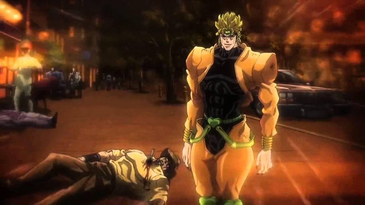 [죠죠] 일반인에게 보이는 더 월드